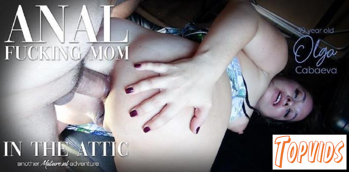 Olga Cabaeva - Olga Cabaeva is a 39 year old mom getting an anal surprise fuck from her 60 year old neighbor