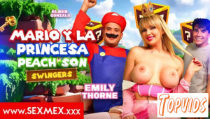 Emily Thorne - MARIO AND PRINCESS PEACH ARE SWINGERS