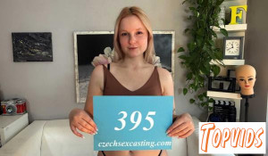Julia - Sexy blonde is hungry for his dick - E395