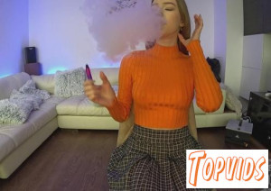 Kitti Kate - 18yo Hot School Girl Kitty Kate Striptease Dancing And Masturbating