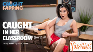 Kimmy Kimm - Caught Fapping Caught In Her Classroom
