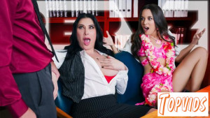Freya Von Doom & Ivy Mae Lynn - Eating Cum To Avoid Expulsion