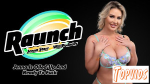 Jenna Starr - Is Oiled - Up And Ready To Fuck