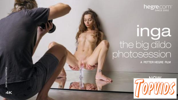 Inga - Inga The Big Dildo Photo session