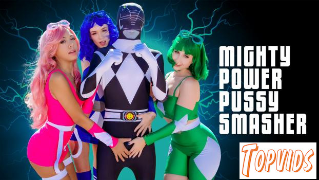 Bianca Bangs, Khloe Kingsley & Laney Grey - Mighty Power Pussy Smashers