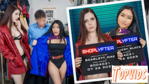 Avery Black & Scarlett Mae - Case No. 8004031 - Bratty Teens Fuck Around and Find Out