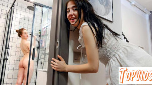 Emily Head & Bella - Caught In The Shower