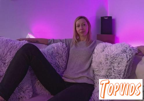 Bleika - Bleika Solo On The White Casting Couch Masturbating With A Dildo