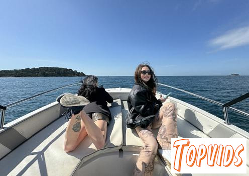 Abbie Storm & Gabriella Lati - Abbie Storm aka Dora & Gabriella Lati - Hiking Nude On Abandoned Island In Croatia On Vacation With Nudist Teens Dora And Gabriela Lati