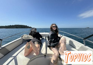 Abbie Storm & Gabriella Lati - Abbie Storm aka Dora & Gabriella Lati - Hiking Nude On Abandoned Island In Croatia On Vacation With Nudist Teens Dora And Gabriela Lati