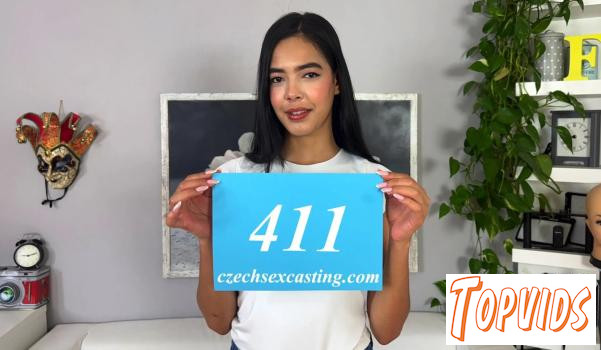 Sexy Latin brunette - Unknown - Sexy Latin brunette tries her luck with a horny cameraman - E411