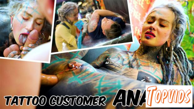Filmz Originals - Anuskatzz - Tattoo Customer Gets More Than Ink with Anuskatzz