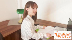 Kate - Kate, fucked in her office!