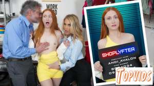 Andi Avalon & Scarlet Skies - Case No. 8004034 - Threesome with The Vibrator Thief