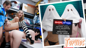 Juliana Marie & Lola Valentine - Case No. 8004268 - Their Ghost Sheets Won't Hide Their Tits Much Longer