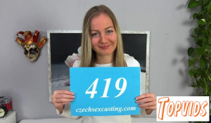 April Hugs - Hot blonde has cute tits - E419