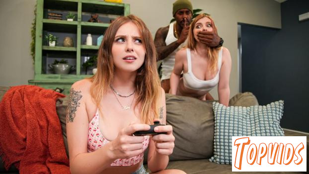 Harlow West & Lucy Foxx - Professional Cum Dodger