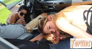 Sofina Amrez & Bibia Luna - Girls raw foursome