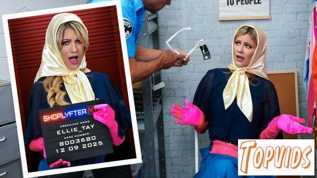 Ellie Tay - Case No. 8003680 - Busty Thief Sucks Her Way Out of Trouble