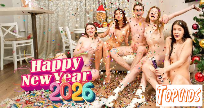 Happy New Year! Special Celebration - Viola Weber, Ashly Rabbit, Miss Sunset & Milka Wey