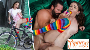 Tess Thompson - My Babysitter is Going on Sexual Bike Rides! Don't Sit on a Dildo, Sit on My Dick