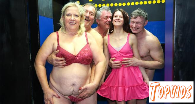 Samantha Tits & Rosa Sweetheart - Granddads secret fuckclub