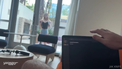 Madiiitay Gets Pounded Balls Deep By Jak Knife