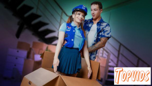 Selina Imai - “Why Did You Order a Sex Doll That Looks Like Me?!” Little Mailwoman Gets a Big Package