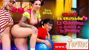 Nicole Zurich & Sara Blonde - Chiquilina Fell In Love With Tushy