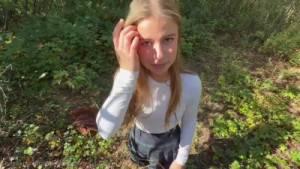 Juliette Stj Gets Her Pussy Drilled Outdoors