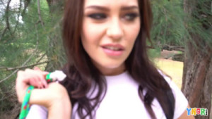 Vivian Taylor Rides A BWC In A Reverse Cowgirl Position