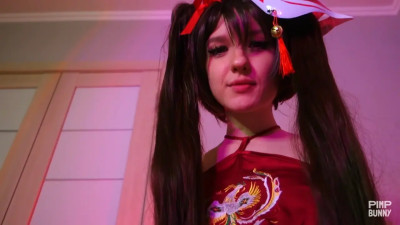 Sparkle Will Get All The Cum With Her Mouth And Pussy