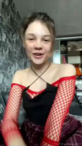 Vrushka Teases Her Breasts In Fishnet