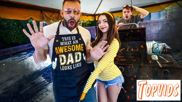 Serena Hill - “I’ll Drain Your Cock Before the BBQ”: Serena Gets Marinated In White Sauce