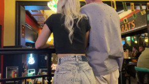 Eva Elfie Gets Fucked In A Bar's Public Restroom