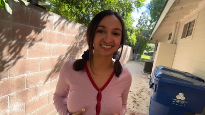 Stepsis Hailey Rose Gets Pounded In The Backyard