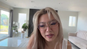 Mila Koi Gets Stretched By A Big White Cock