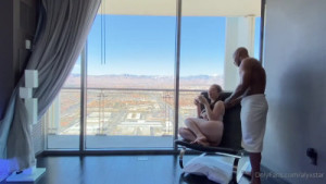 Alyx Star Gets A BBC Pounding By The Window