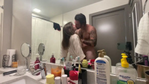 Lavynder Rain's Bathroom Sex With Her BF