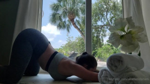 Dani Daniels Masturbates After Yoga
