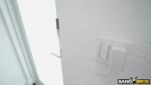 Gabbie Carter Rides Her Man On The Floor