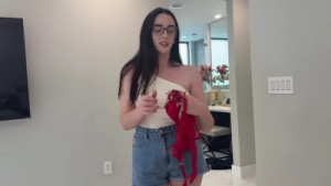 Violet_greyx Gets Fucked In Her New Lingerie
