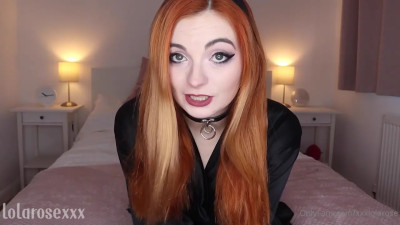 Succubus Lola Rose Rides A Dildo In Bed