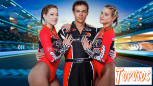 River Lynn & Chloe Rose - Ready, Set, Fuck! Chloe & River’s Flag Girl Audition