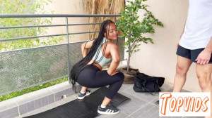 Horny - Horny plays with his coach's excitement   