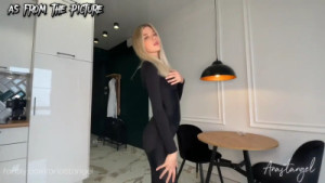 Anastangel Takes A Big Cock On The Couch