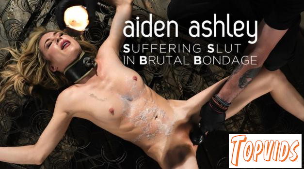 Aiden Ashey - Suffering Slut in Brutal Bondage