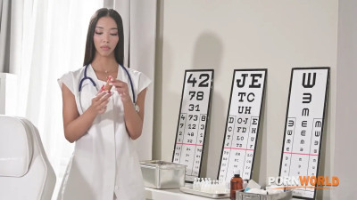 Lusty Aide Lia Lin Gets Smashed By The Doctor