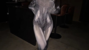 AnnaCherry7 Masturbates In A Spider-Girl Suit