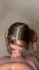Kait Violet Blows And Gets Fucked In The Shower
